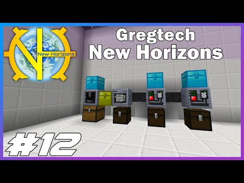 Gregtech New Horizons Ep.12 A Very Clean Room