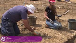 Chester Farm kitchen garden Excavation 2017