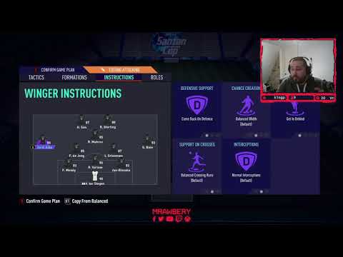Elite 1/T200 FIFA 21 Custom tactics - 352 - Awberyball!