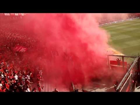 "Independiente 3 - Racing 0 12/09/15 Recibimiento" Barra: La Barra del Rojo • Club: Independiente