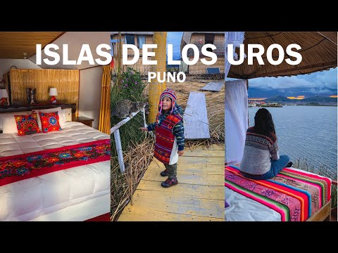 Floating Hotel 🌾 | This is what it's like to sleep on a floating island in the Uros in Puno