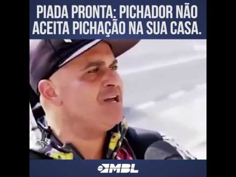 Pichador não aceita pichação na sua casa.