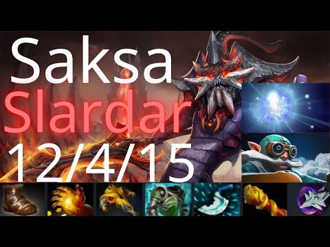 Saksa off Slardar vs iLTW Gyrocopter, Gh, Io, Invoker, Mars - 30 mins blink - dota2