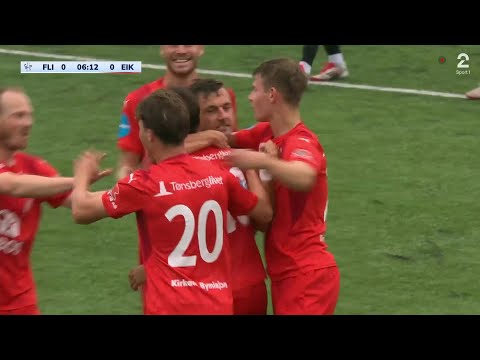 Flint 0 - 1 Eik Tønsberg - Høydepunkter