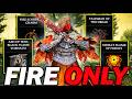 BREAKING Elden Ring With FIRE ATTACKS ONLY!
