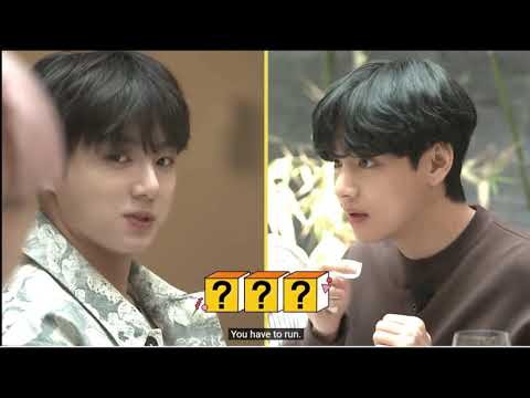 Namjoon pranking the members about their Run BTS Mission