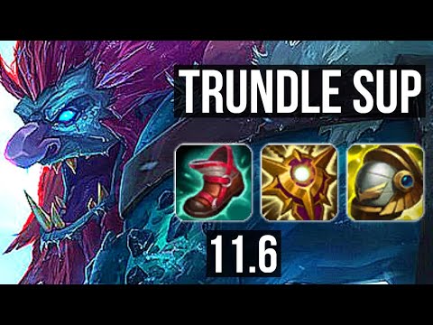 TRUNDLE & Kai'Sa vs NAUTILUS & Jinx (SUPPORT) | 1/1/15 | NA Diamond | v11.6