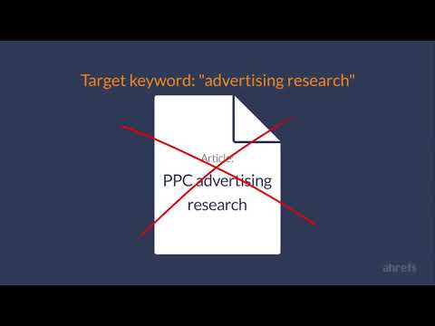 Lesson 5 Part 1 What is “searcher intent” and how to match it