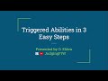 Triggered Abilities in 3 Easy Steps