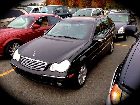 2004 Mercedes-Benz C240 Wagon 4Matic W203 Start Up, Quick Tour, & Rev With Exhaust View - 138K