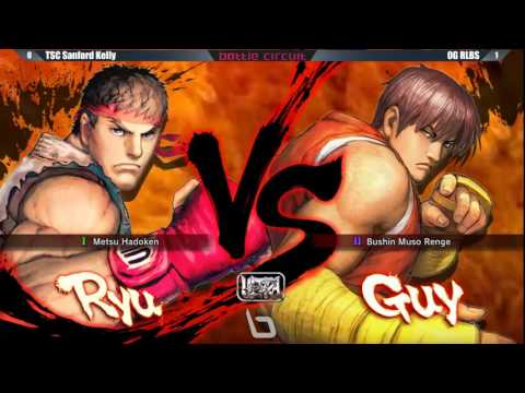 Next Level Battle Circuit 141 - USF4 - TSC Sanford Kelly (Ryu) vs OG RLBS (Guy)