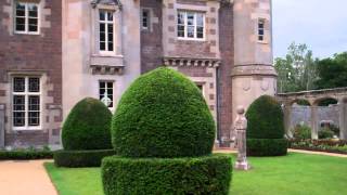 Sundial And Arched Screen Abbotsford House Near Melrose Roxburghshire Scottish Borders Scotland