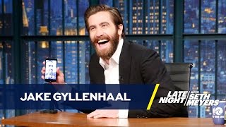 Jake Gyllenhaal and Ryan Reynolds FaceTime on Late Night