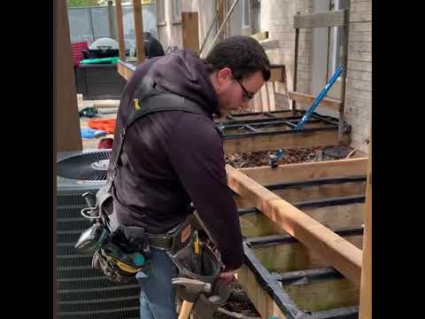 HOW TO INSTALL DECK RAILING POST