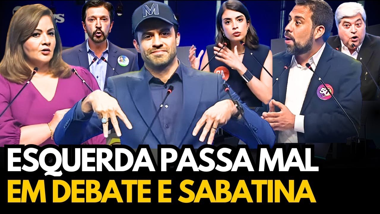 Pablo Marçal Humilha em Debate da TV Gazeta e Sabatina da Globo