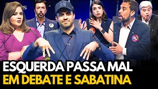 Pablo Marçal Humilha em Debate da TV Gazeta e Sabatina da Globo