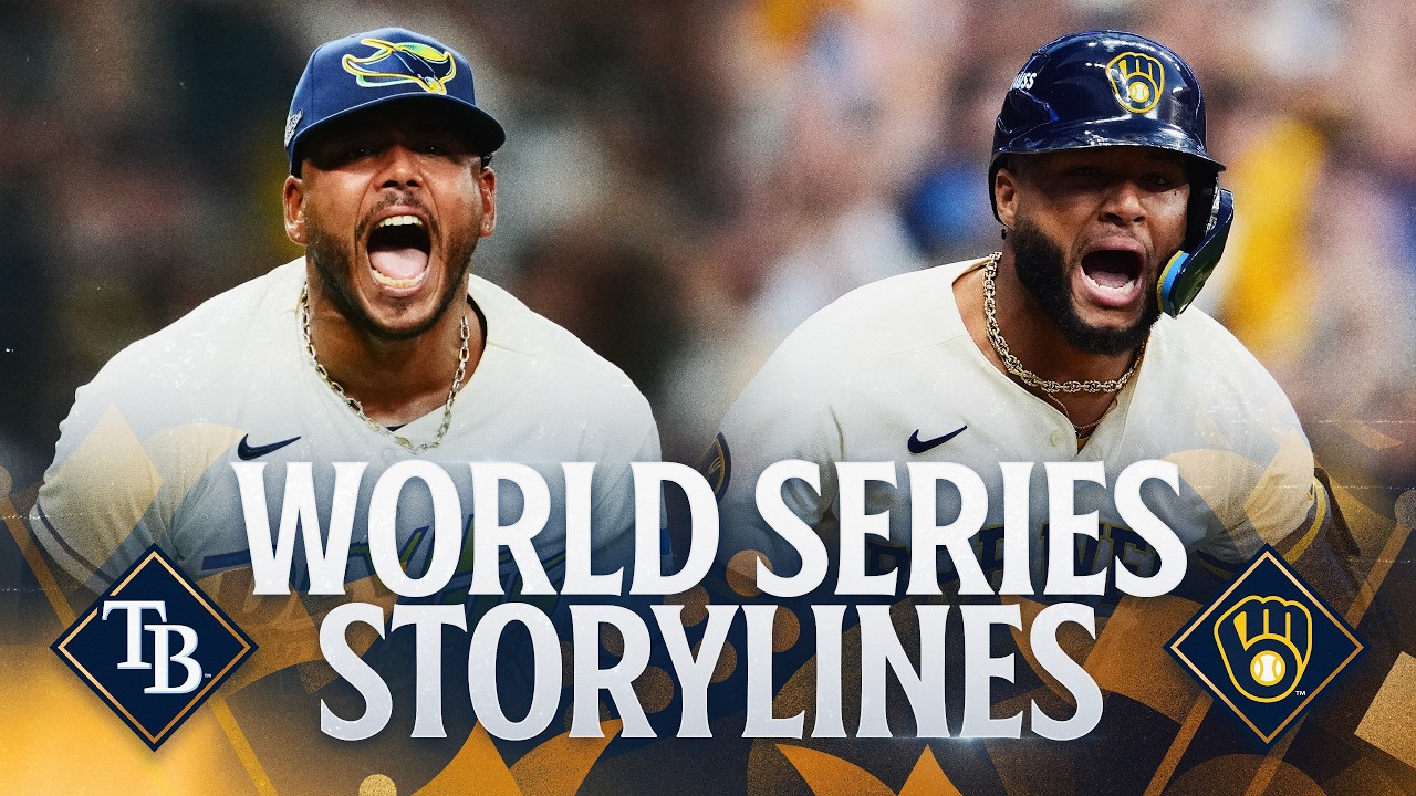 The BIGGEST World Series storylines for Rays vs. Brewers! 🎬