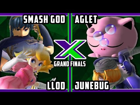 S@X Maylee Monthly - Junebug & Aglet Vs.Smash G0D & LloD - Smash Melee Grand Finals