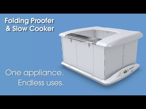 World's Only Folding Proofer and Slow Cooker