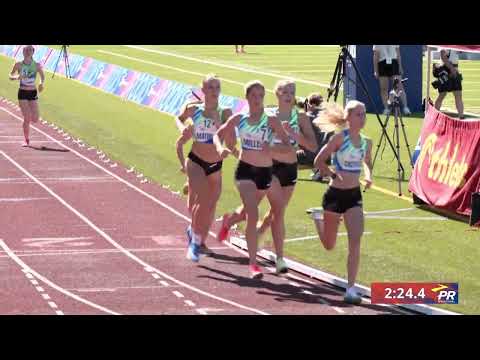 Girls 1 Mile - Brooks PR Invitational 2025 [Full Race Replay]