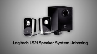 Video thumbnail for Logitech LS21 2.1 Stereo Speaker System Unboxing by TutorialBump