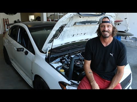 Bucky Lasek Installs a Crawford Performance Air/Oil Separator on his 2016 Subaru WRX STi