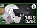 Страйкбольный пистолет (KJW) GLOCK 32 KP-03 металл Olive (GGB-9906SM-OD)