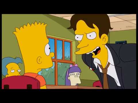 The Simpsons: The new evil teacher [Clip]