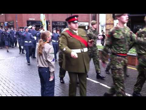Woking Remembrance Sunday 14 November 2010