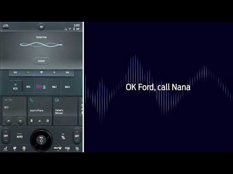 SYNC® 4 Technology with Enhanced Voice Recognition