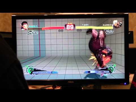 USF4 Top 32 @ CEO 2015 - Alex Myers (Sakura) vs EG Ricki (Rufus)