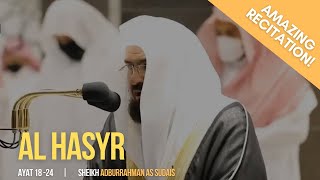 Download lagu Bacaan Merdu Surah Al Hasyr ayat 18-24 | murottal merdu | Abdurrahman as Sudais | shalat mp3 Download lagu Bacaan Merdu Surah Al Hasyr ayat 18-24 | murottal merdu | Abdurrahman as Sudais | shalat mp3