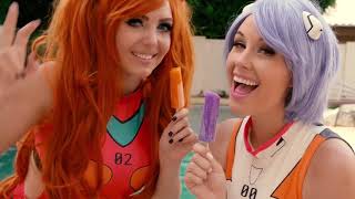 JessiCa NIGRI & MEG TURNEY (Evangelion Swim PARTY )
