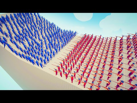 100x vs 100x RANGED TOURNAMENT - TABS Totally Accurate Battle Simulator