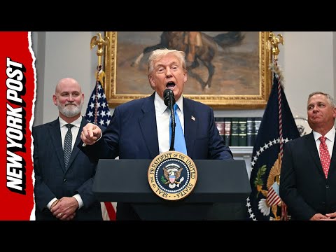 Trump touts trade deals with EU, Japan during VA bill signing ceremony