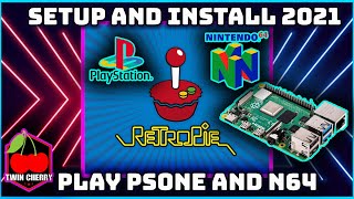 HOW TO SETUP RETROPIE ON RASPBERRY PI  EMULATION STATION | PS1 N64 SNES NES EASY GUIDE