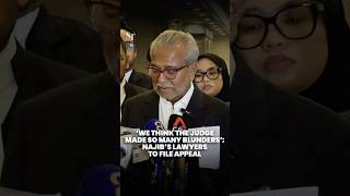 Download lagu ‘We think the judge made so many blunders’: Najib's lawyers to file appeal mp3