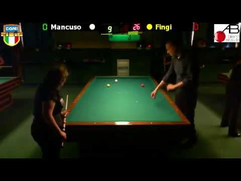 Fingi vs Mancuso - 4ª Prova BTF 2015/2016 CSB Biliardi Altavilla 28/29 Maggio 2016