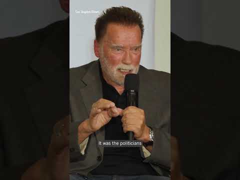 Arnold Schwarzenegger on California's redistricting efforts