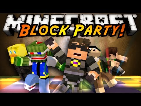 Minecraft Mini-Game : BLOCK PARTY!