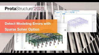 How To Detect Modeling Errors With Sparse Solver Protastructure