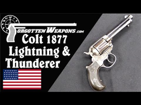 Colt's First Double Actions: The 1877 Lightning & Thunderer