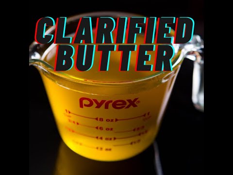 CLARIFIED BUTTER: Benefits & Process