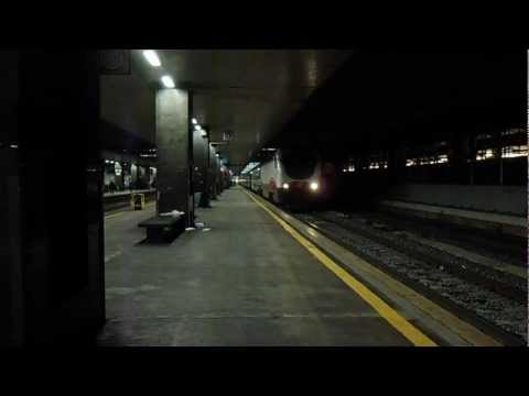 E402.116 FB + Carrozza Cuccette "Thellò" + EN 234 "Allegro Tosca" in partenza da Roma Termini