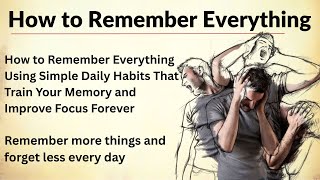 How to Remember Everything || Learn How to maintain memorization Power || Graded Reader