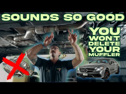 Don’t delete a resonator or muffler till seeing THIS Detailed Mercedes Benz AMG Turbo exhaust build!