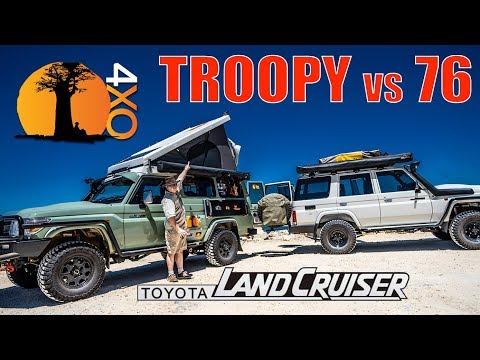 LC78 TROOPY VS LC76-WAGON? WHAT'S BETTER? Toyota Land Cruiser Review | 4xOverland