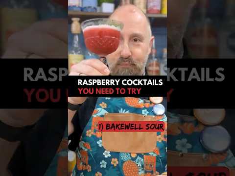 How to make a BAKEWELL SOUR - Raspberry Cocktails you need to try pt01