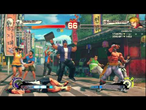 DezaRete (El Fuerte) Vs OHMS79 (Ken) SSF4 AE Ranked Matches - PSN