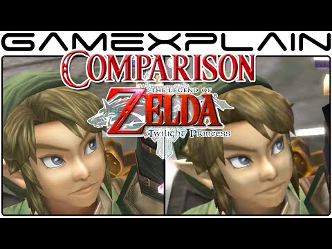 The Legend of Zelda: Wind Waker - GC Vs. Wii U comparison video